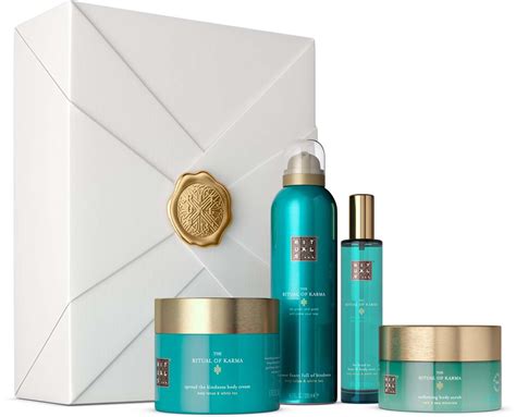 rituals gift set blue|ritual of karma gift set.